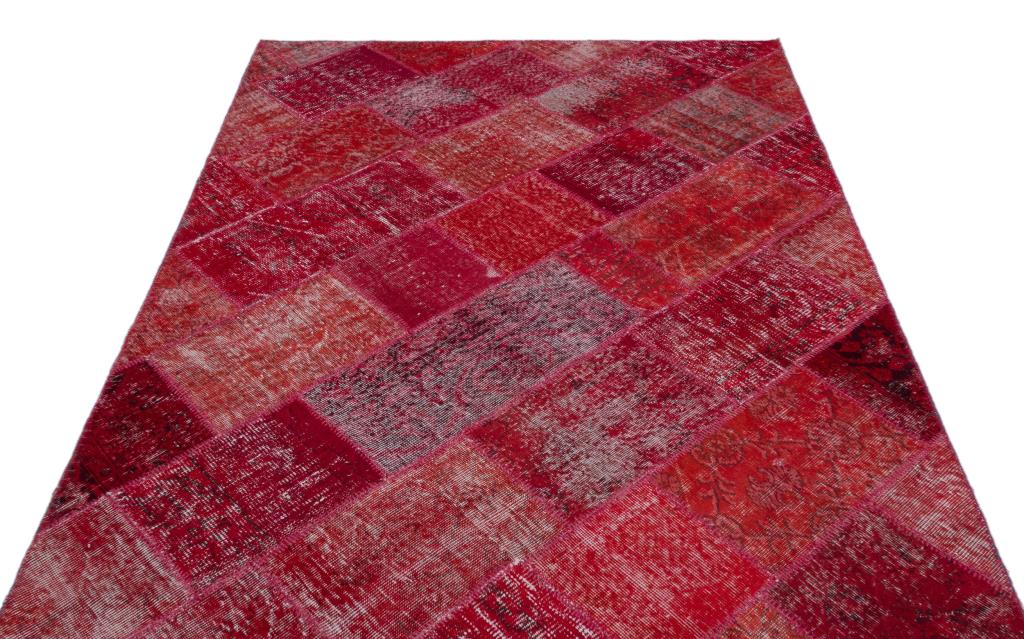 Apex Patchwork Halı Kırmızı 22009 160 x 230 cm