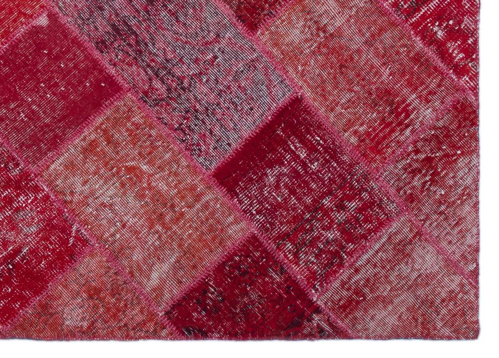 Apex Patchwork Halı Kırmızı 22009 160 x 230 cm
