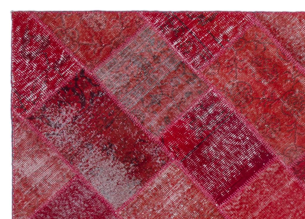 Apex Patchwork Halı Kırmızı 22009 160 x 230 cm