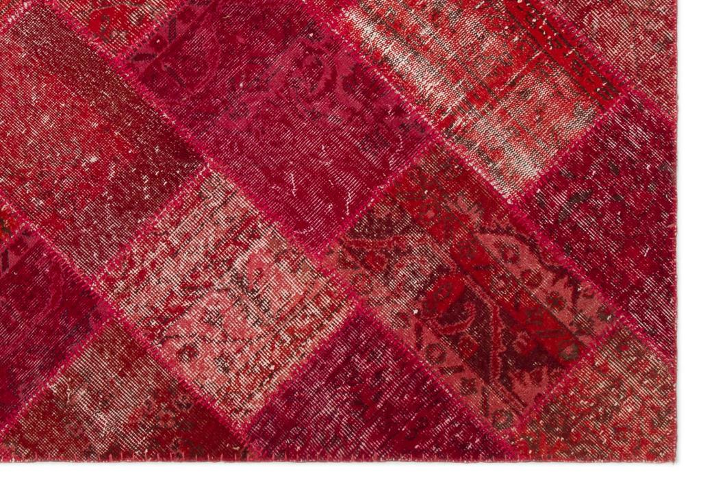 Apex Patchwork Halı Kırmızı 22072 160 x 230 cm