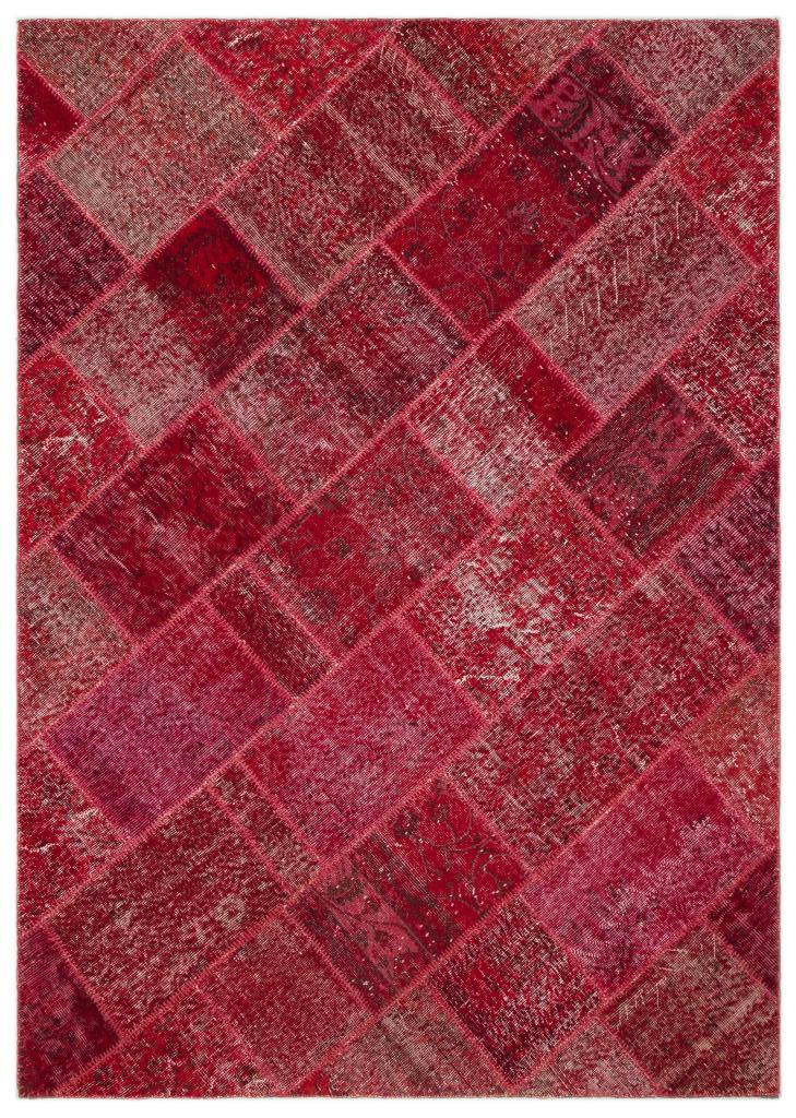 Apex Patchwork Halı Kırmızı 22073 160 x 230 cm