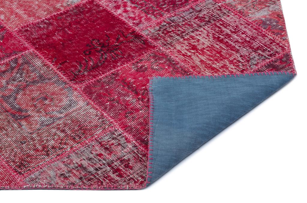 Apex Patchwork Halı Kırmızı 22210 120 x 180 cm