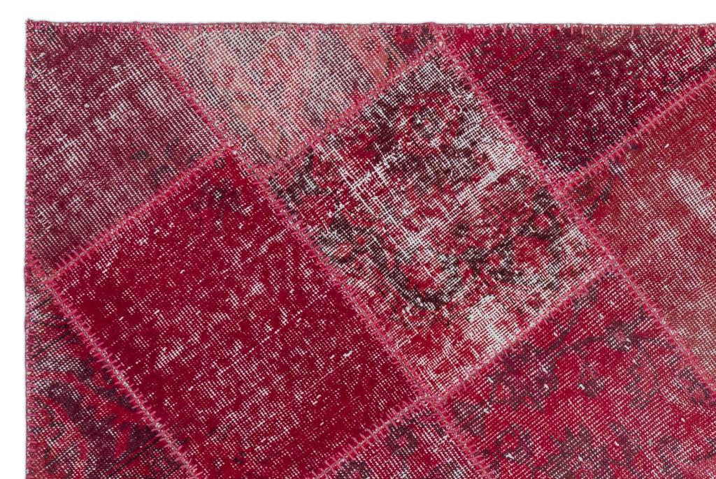 Apex Patchwork Halı Kırmızı 22210 120 x 180 cm