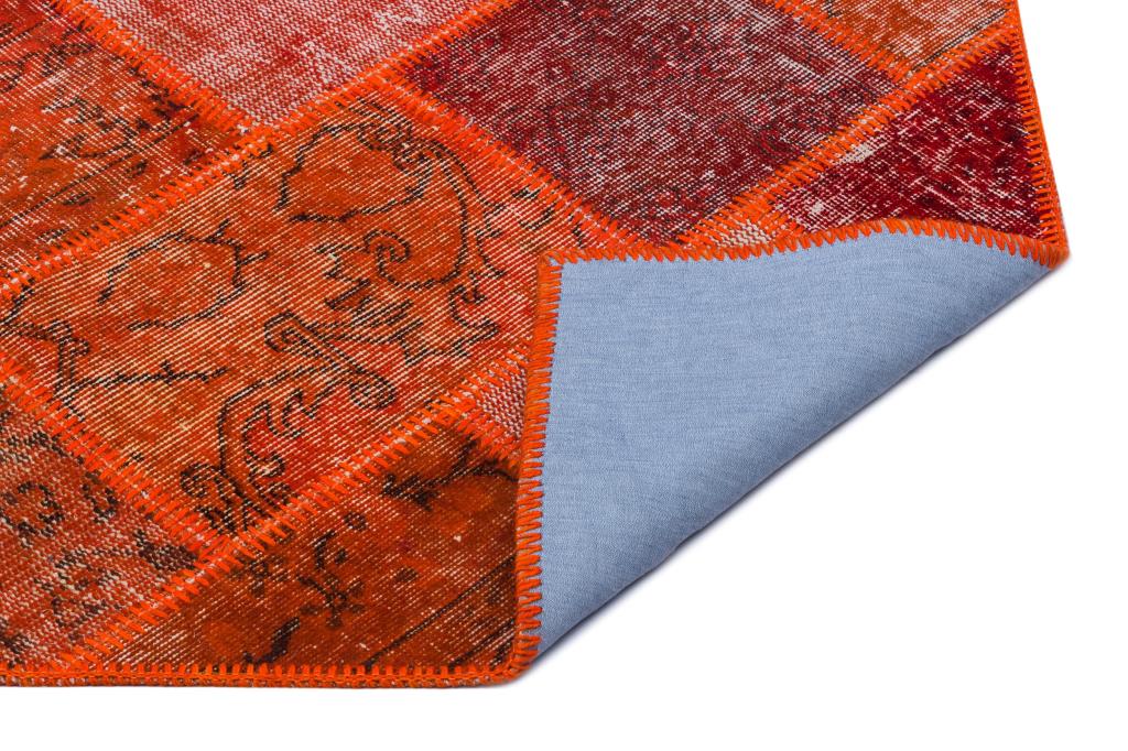 Apex Patchwork Halı Kırmızı 25980 80 x 150 cm