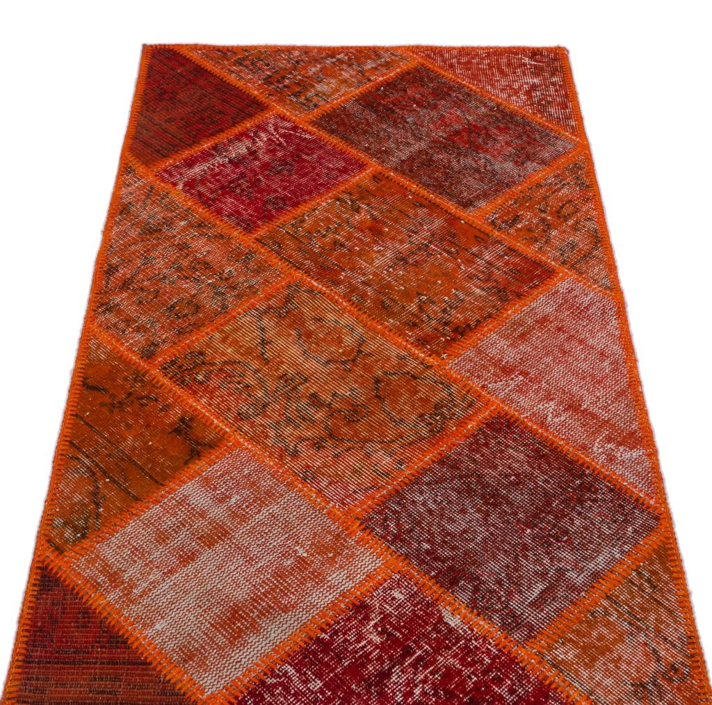 Apex Patchwork Halı Kırmızı 25980 80 x 150 cm