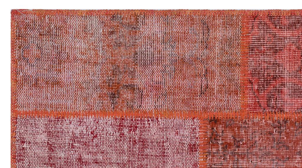 Apex Patchwork Halı Kırmızı 26047 80 x 150 cm