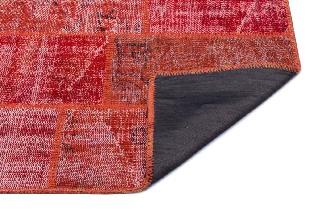 Apex Patchwork Halı Kırmızı 26080 80 x 150 cm