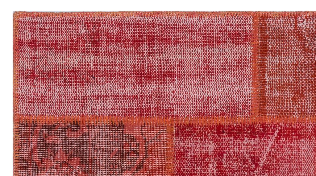 Apex Patchwork Halı Kırmızı 26080 80 x 150 cm