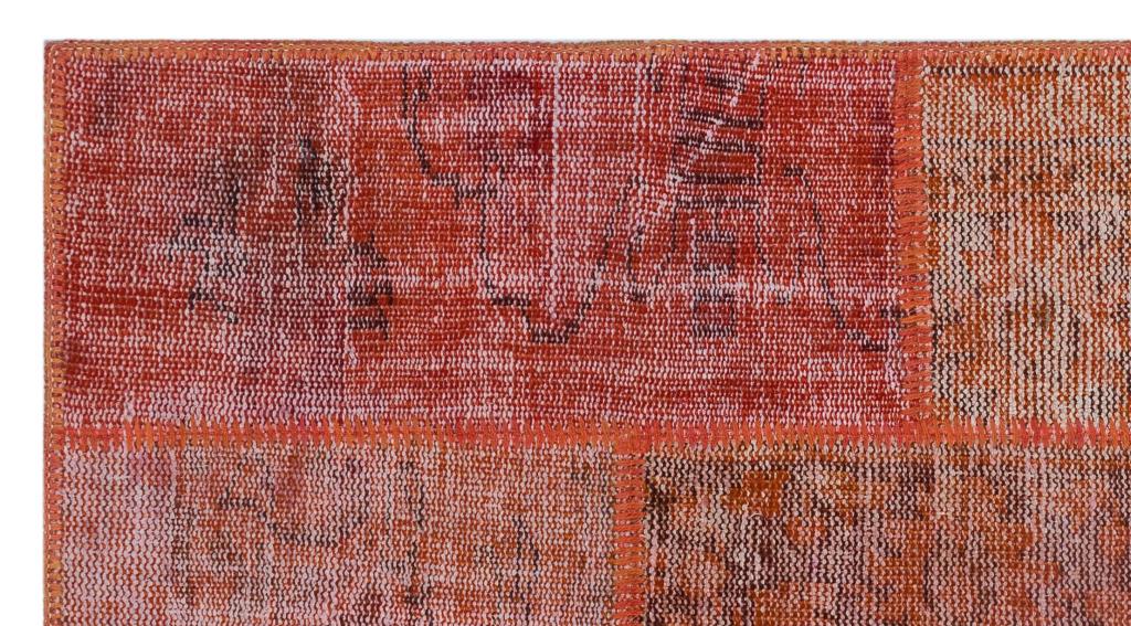 Apex Patchwork Halı Kırmızı 26178 80 x 150 cm