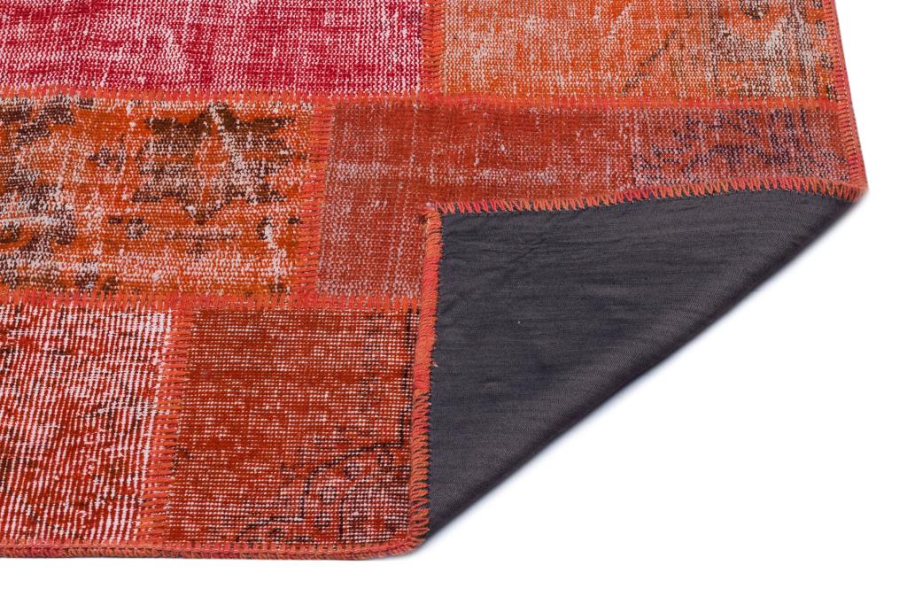 Apex Patchwork Halı Kırmızı 26183 80 x 150 cm