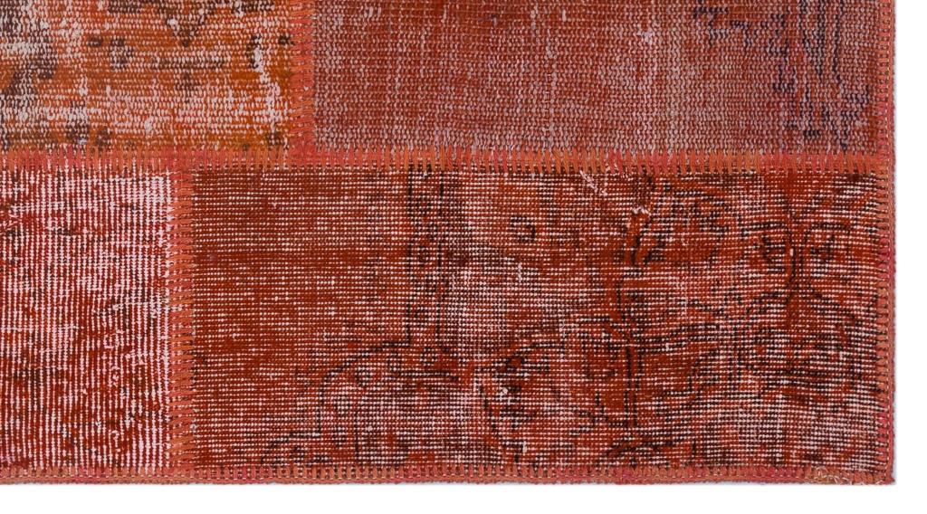 Apex Patchwork Halı Kırmızı 26183 80 x 150 cm