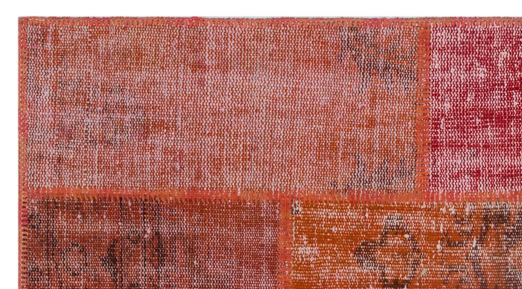 Apex Patchwork Halı Kırmızı 26183 80 x 150 cm
