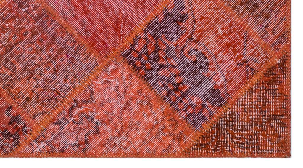 Apex Patchwork Halı Kırmızı 26184 80 x 150 cm