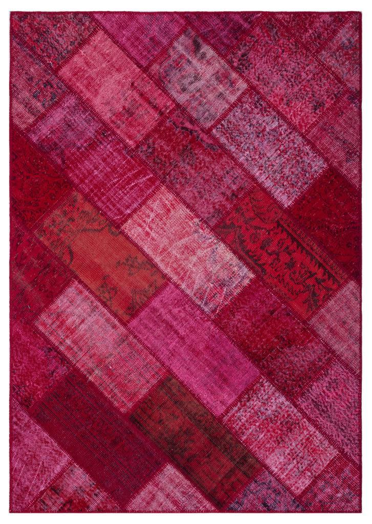 Apex Patchwork Halı Kırmızı 26326 160 x 230 cm