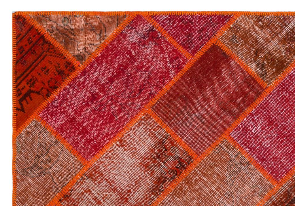 Apex Patchwork Halı Kırmızı 26350 160 x 230 cm