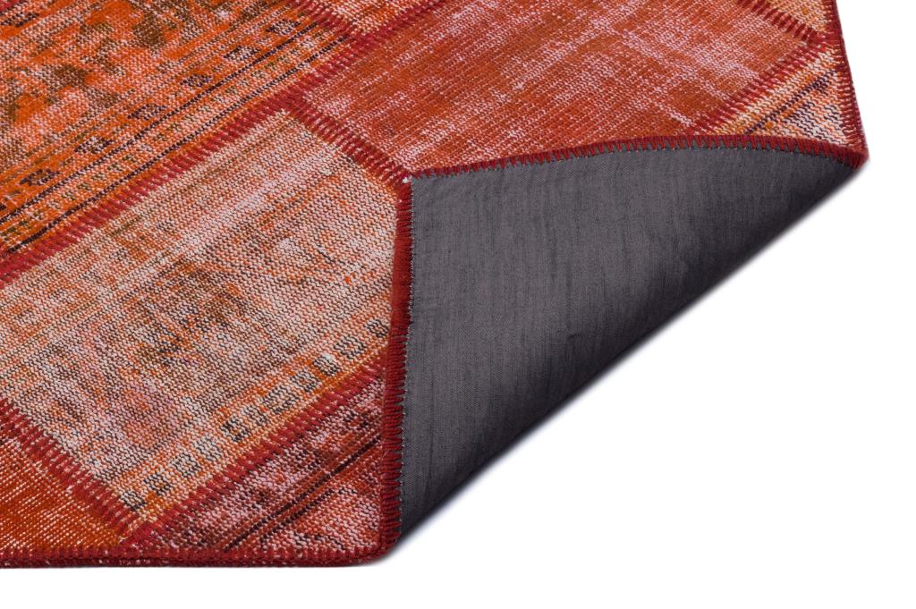 Apex Patchwork Halı Kırmızı 26457 160 x 230 cm