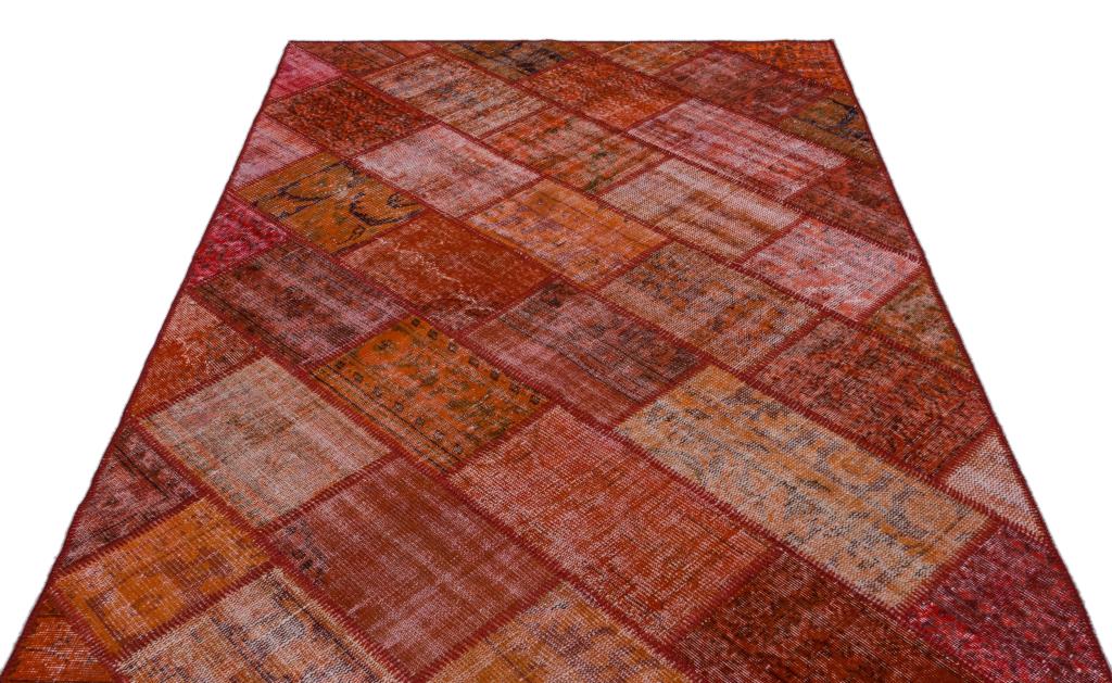 Apex Patchwork Halı Kırmızı 26457 160 x 230 cm