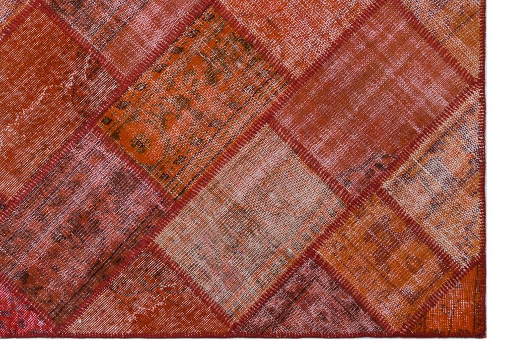 Apex Patchwork Halı Kırmızı 26457 160 x 230 cm