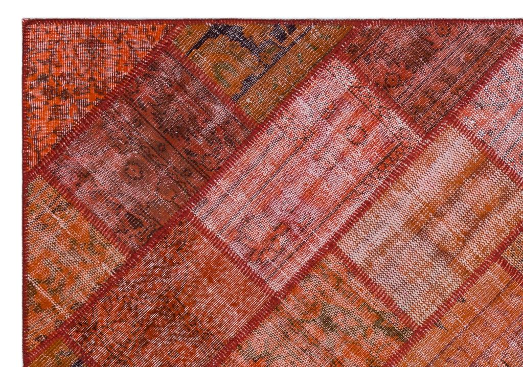 Apex Patchwork Halı Kırmızı 26457 160 x 230 cm