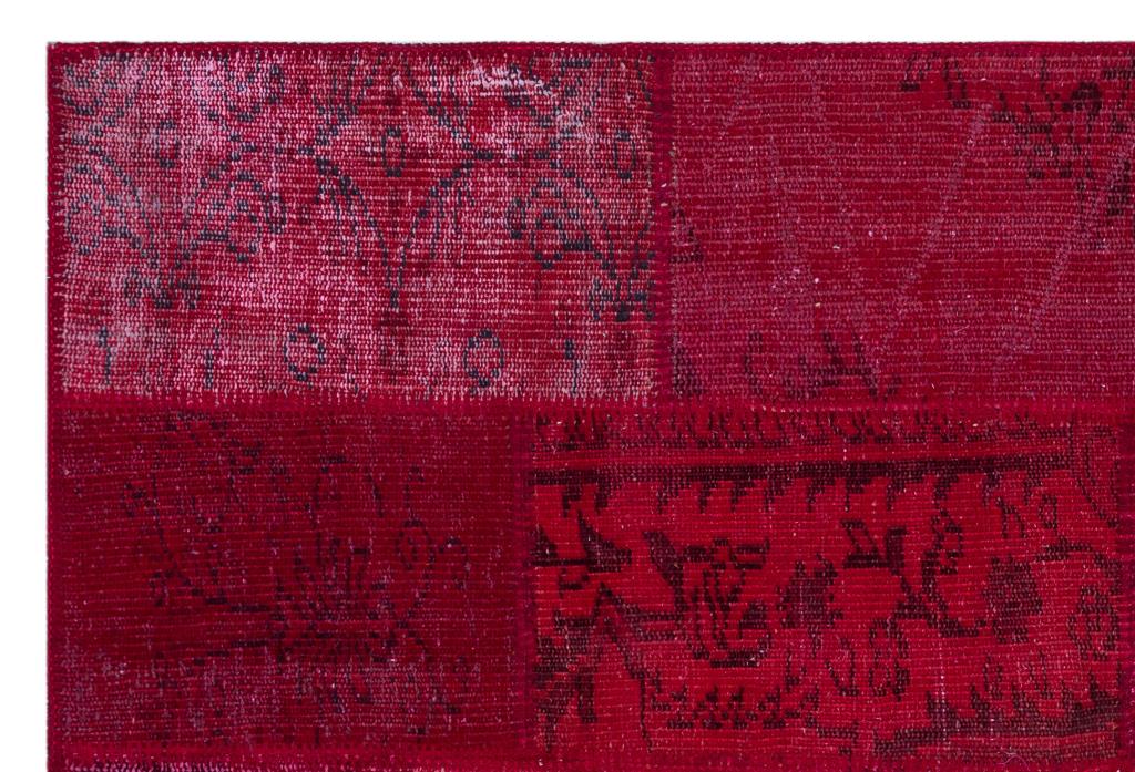 Apex Patchwork Halı Kırmızı 26562 120 x 180 cm