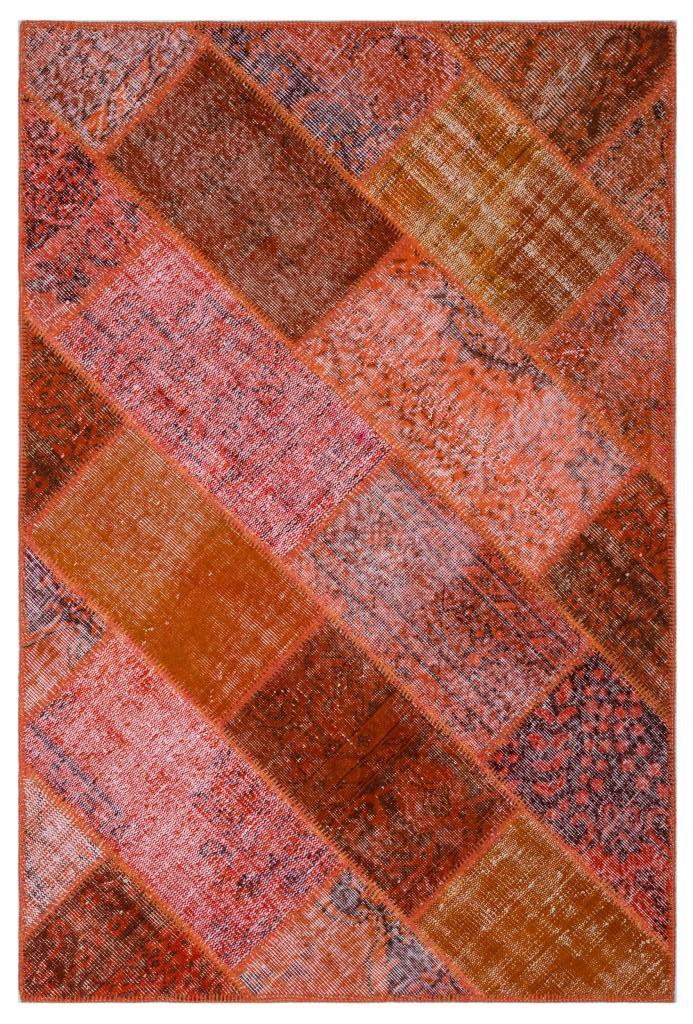 Apex Patchwork Halı Kırmızı 26624 120 x 180 cm