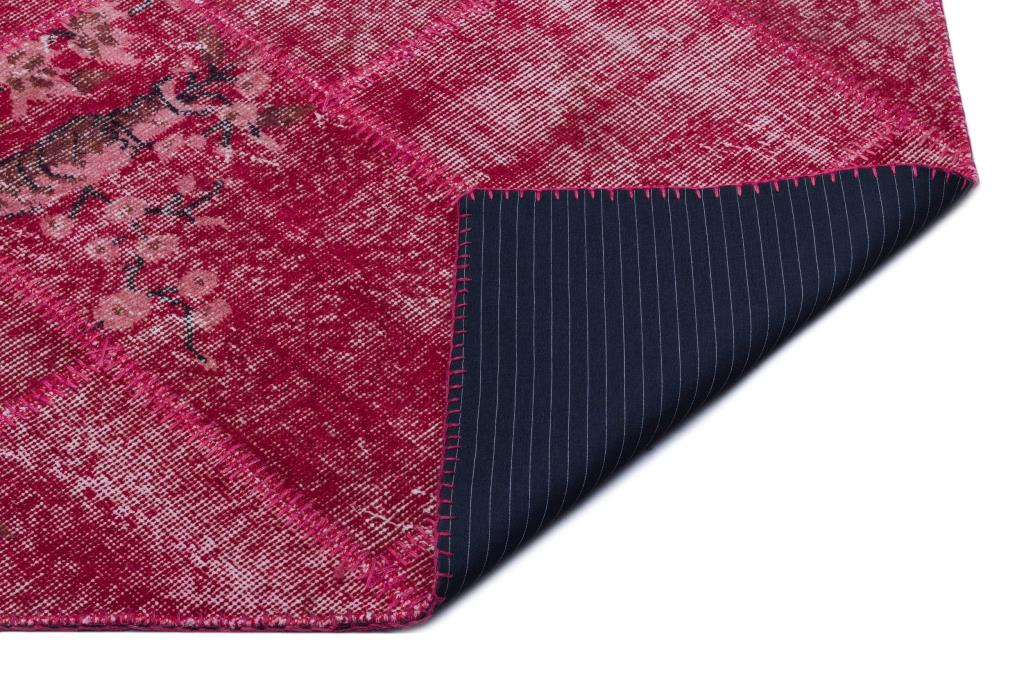 Apex Patchwork Halı Kırmızı 26684 120 x 180 cm