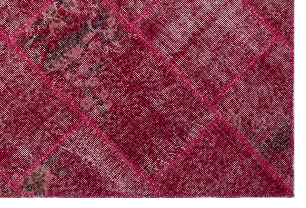 Apex Patchwork Halı Kırmızı 26684 120 x 180 cm