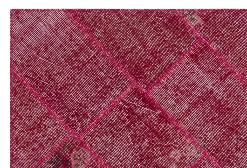 Apex Patchwork Halı Kırmızı 26684 120 x 180 cm