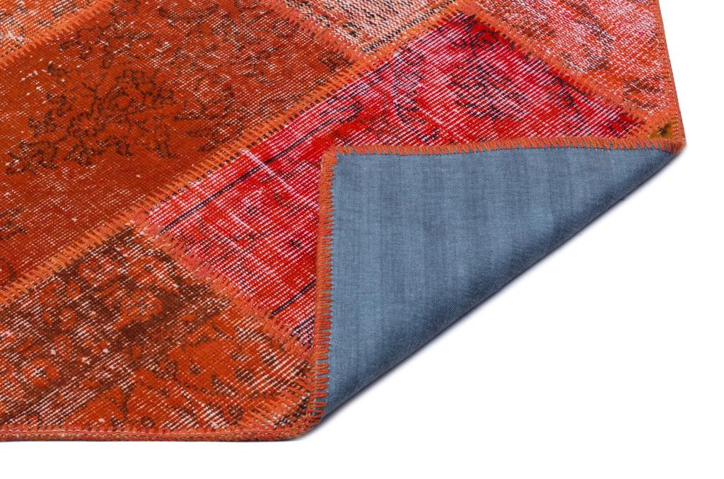 Apex Patchwork Halı Kırmızı 26707 120 x 180 cm