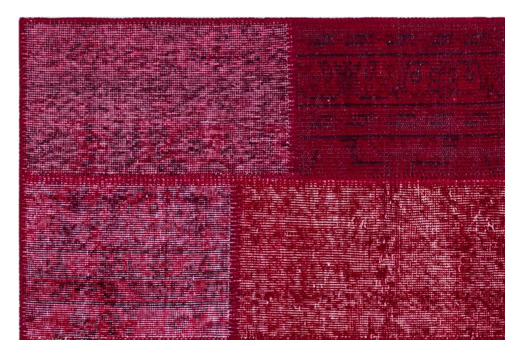 Apex Patchwork Halı Kırmızı 26728 120 x 180 cm