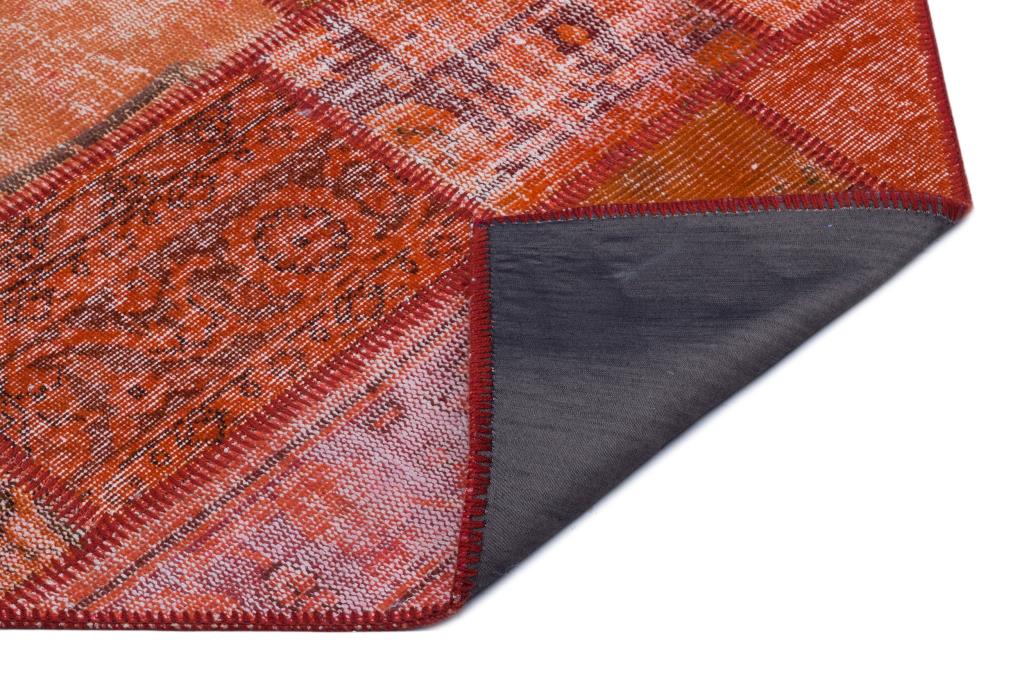 Apex Patchwork Halı Kırmızı 26734 82 x 151 cm