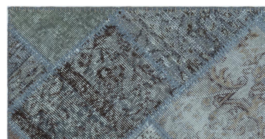 Apex Patchwork Halı Mavi 24737 80 x 150 cm