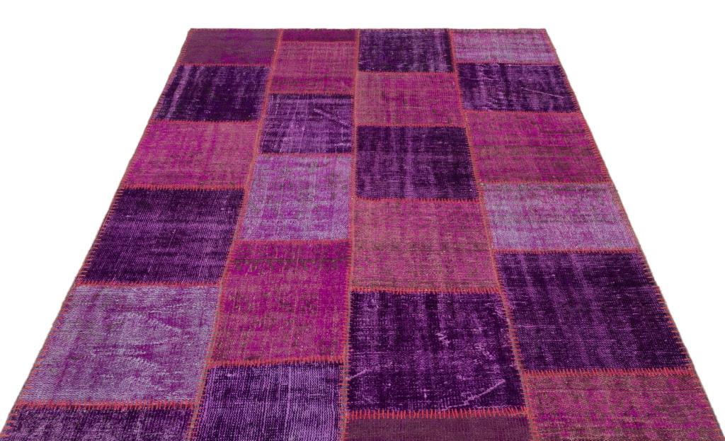 Apex Patchwork Halı Mor 22268 160 x 230 cm