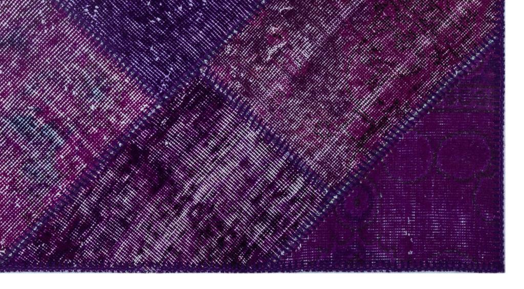Apex Patchwork Halı Mor 25927 80 x 150 cm