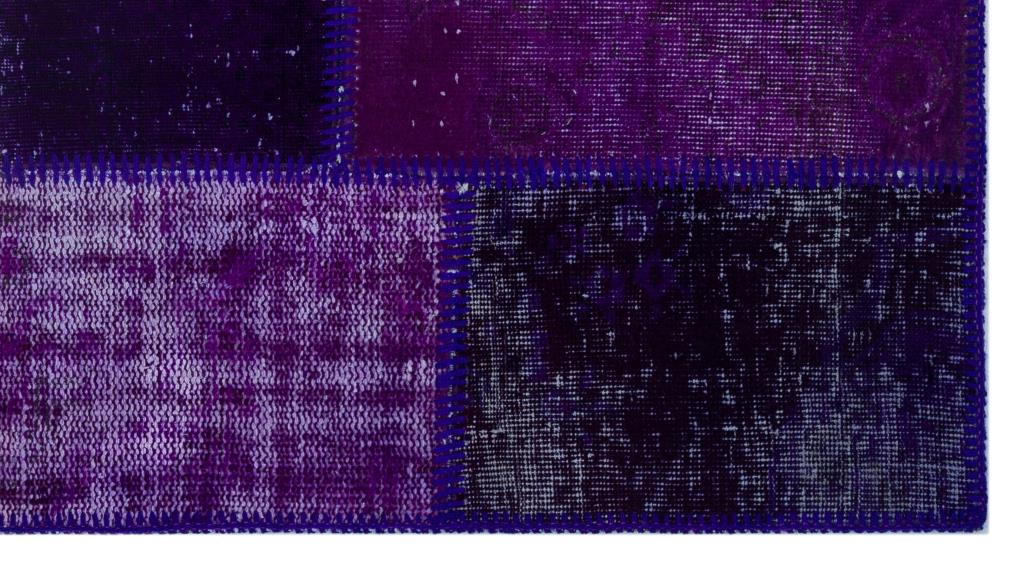 Apex Patchwork Halı Mor 25948 80 x 150 cm