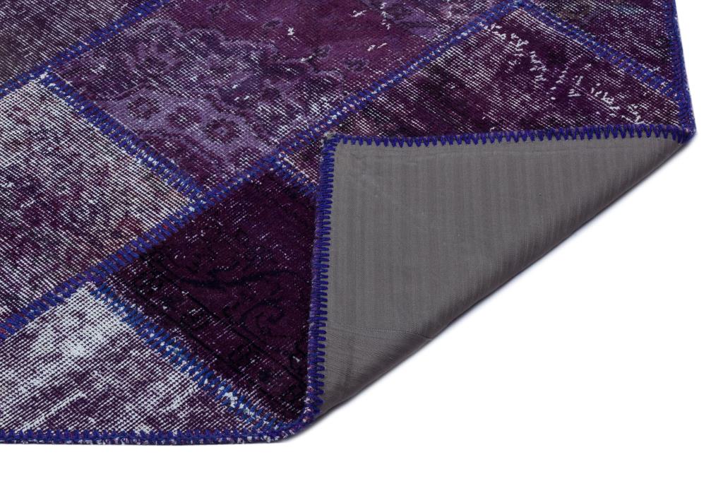 Apex Patchwork Halı Mor 26251 120 x 180 cm