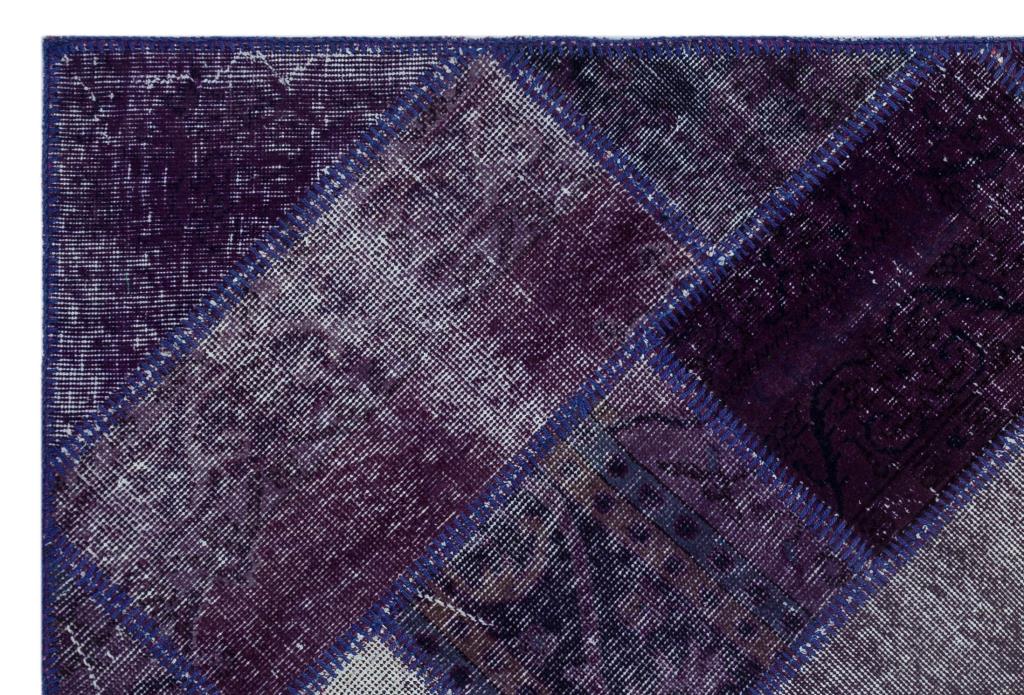 Apex Patchwork Halı Mor 26251 120 x 180 cm