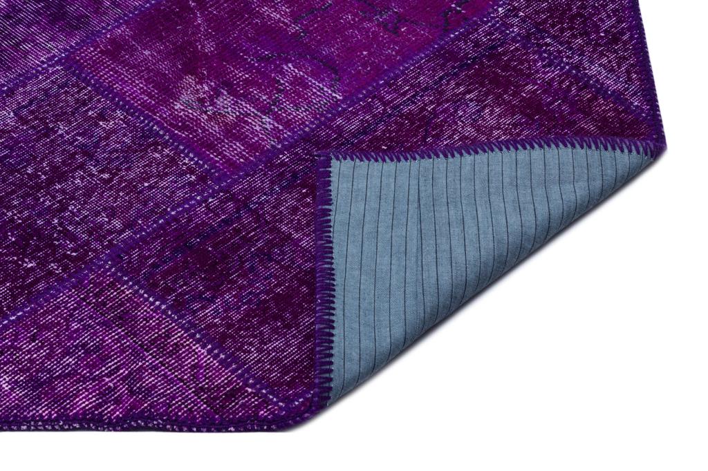 Apex Patchwork Halı Mor 26389 160 x 230 cm