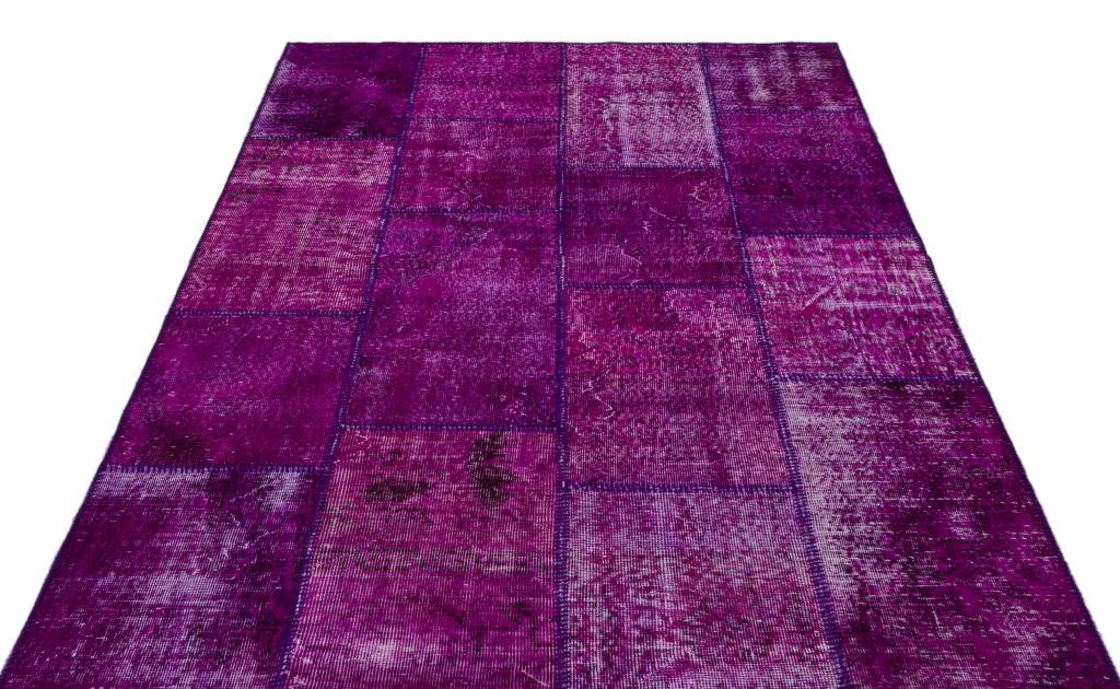 Apex Patchwork Halı Mor 26488 160 x 230 cm