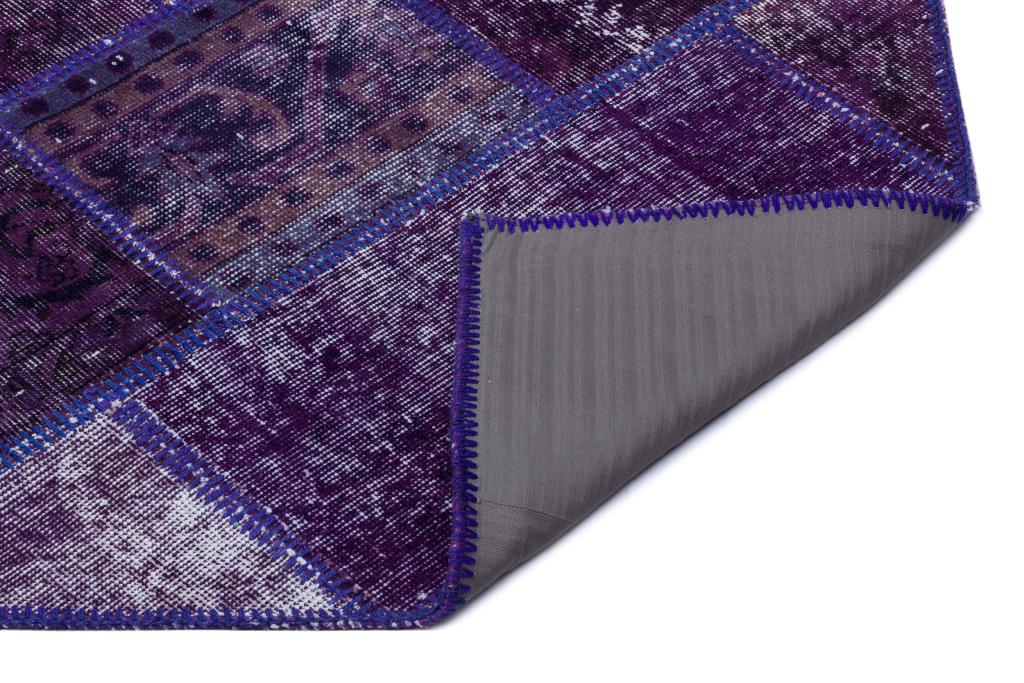Apex Patchwork Halı Mor 26545 120 x 180 cm