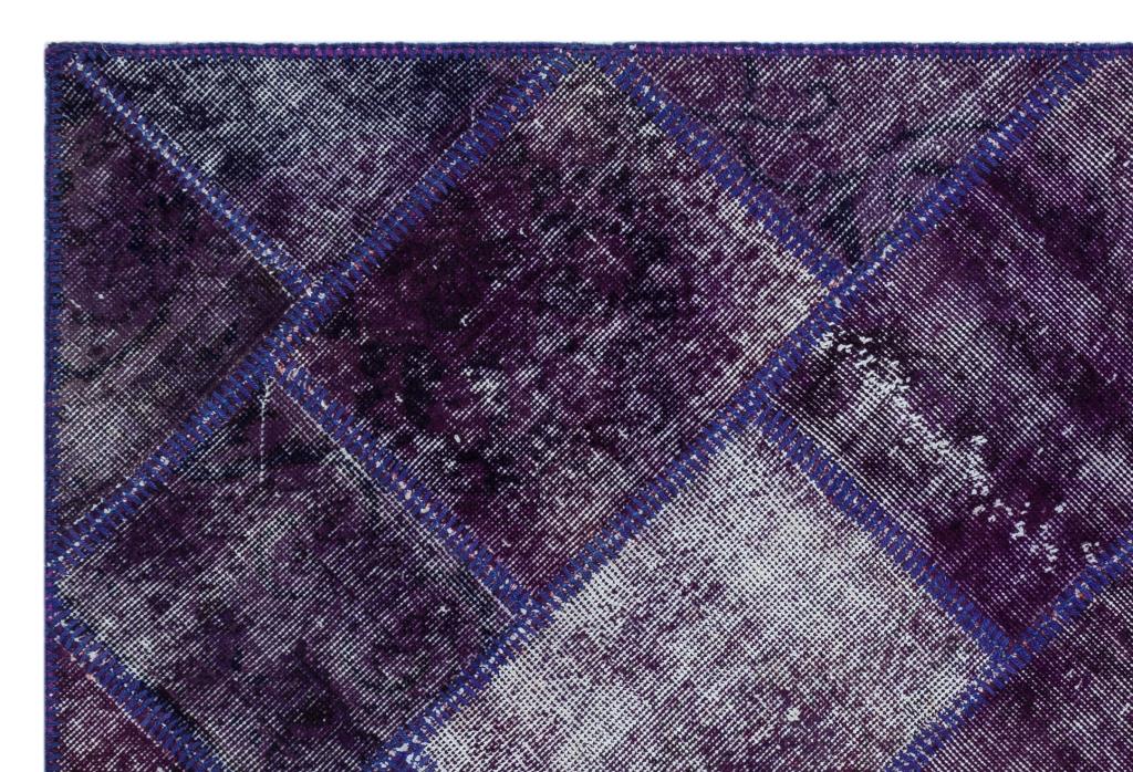 Apex Patchwork Halı Mor 26545 120 x 180 cm