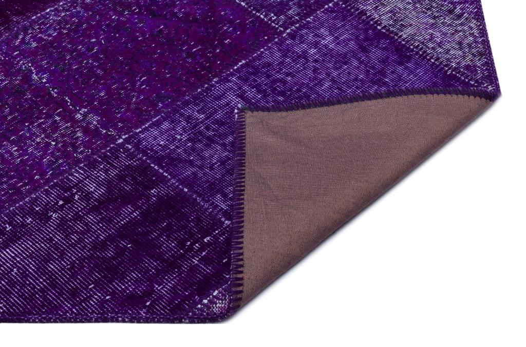 Apex Patchwork Halı Mor 26564 120 x 180 cm