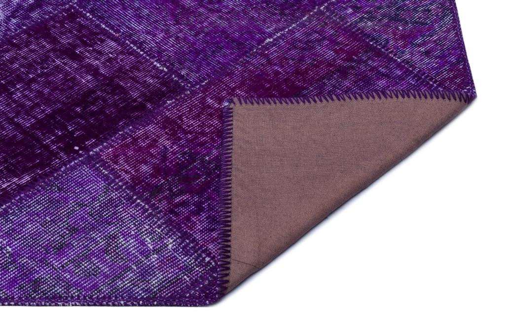 Apex Patchwork Halı Mor 26716 120 x 180 cm