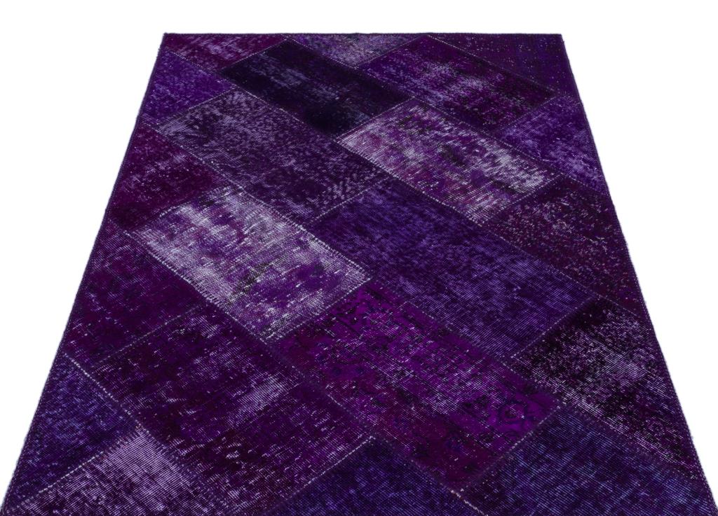 Apex Patchwork Halı Mor 26722 120 x 180 cm