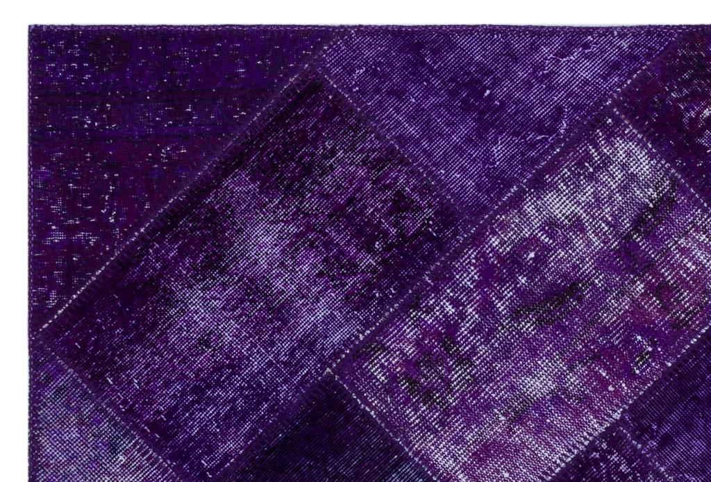 Apex Patchwork Halı Mor 26722 120 x 180 cm