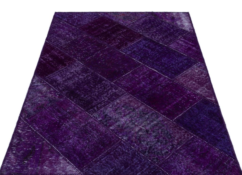 Apex Patchwork Halı Mor 26730 120 x 180 cm