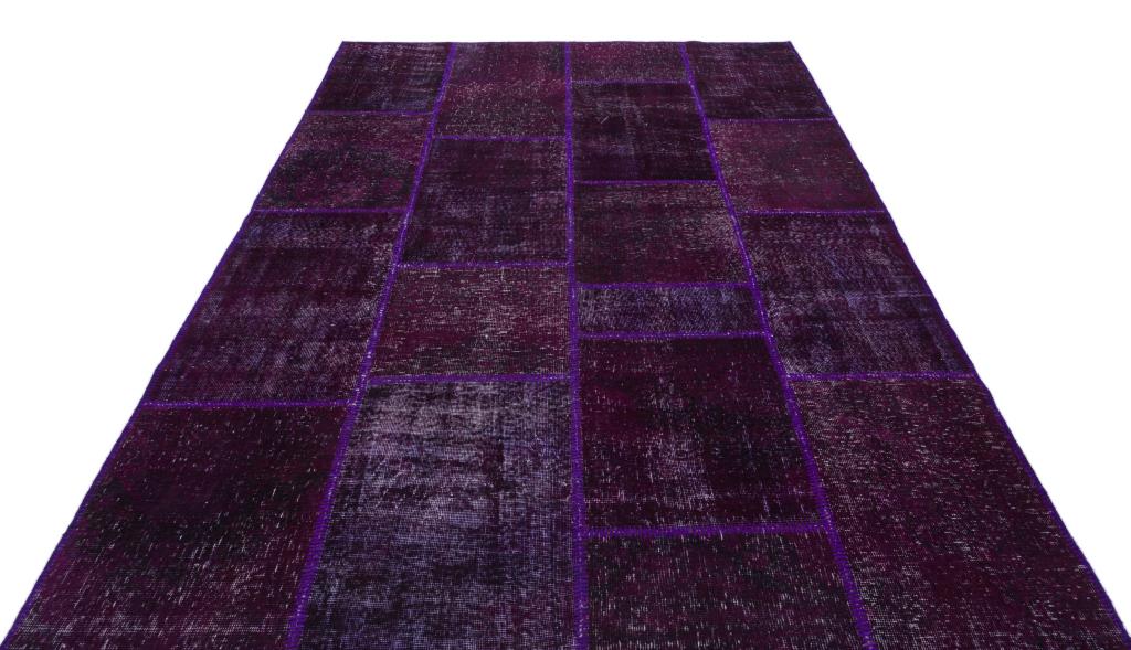 Apex Patchwork Halı Mor 31334 190 x 280 cm
