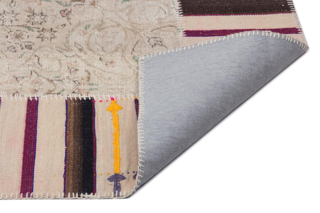 Apex Patchwork Halı Naturel 21736 187 x 278 cm