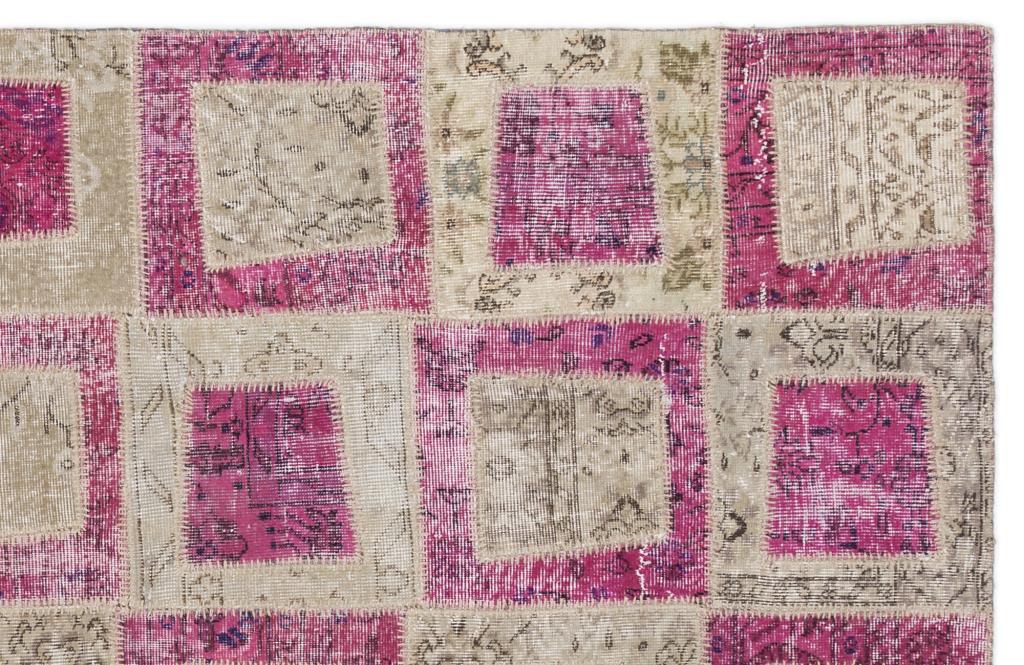 Apex Patchwork Halı Pembe 2022 160 x 230 cm