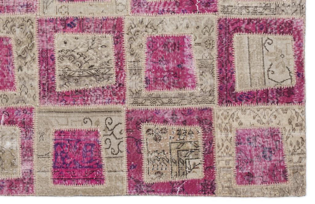 Apex Patchwork Halı Pembe 2022 160 x 230 cm